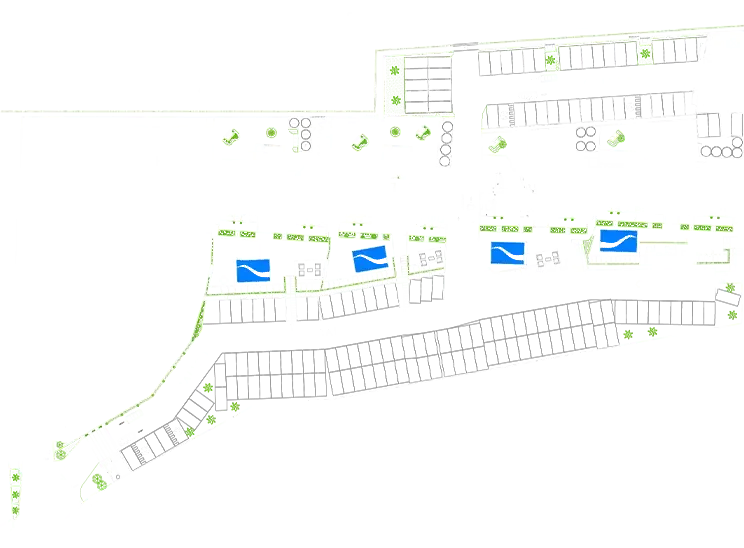 Master plan of the development